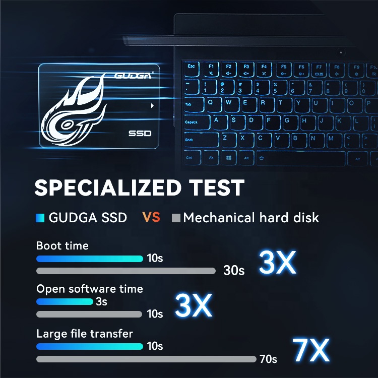 SSD Sata3, Gudga, 2,5 550Mbs/500Mbs
