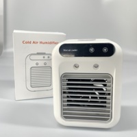 Puissant refroidisseur d'air par évaporation Portable Mini ventilateur de refroidisseur d'air climatiseur personnel avec spray pour chambre bureau Camping voiture