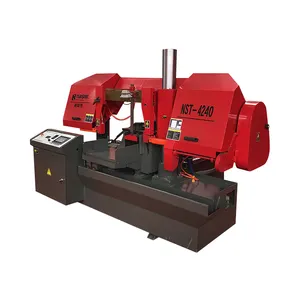 NST4240 Factory direct saw cutting iron plate band sawing machine new type horizontal Best Quality with price