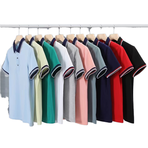 Polo pour homme vintage avec logo personnalisé, séchage rapide, vente en gros, respirant, uni, manches courtes - Product Image 1