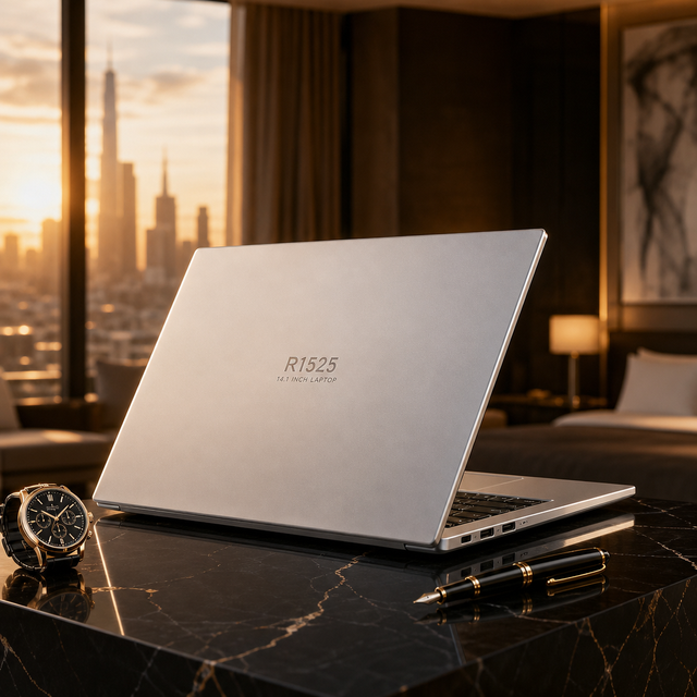 OEM  ODM Wholesale 14.1 Inch Full HD IPS Laptop Intel J3355 Dual Core 8GB RAM  Windows 11 Silver  Business Notebook PC Brand New