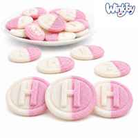 Zweedse Gummy Candy Ovale Gouden Munt Guava Zuur Vegan Halal Gecertificeerd VS EU Conform Party Lucky Novelty Zoet Cadeau