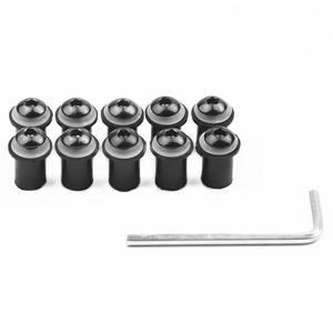 Nouvelles 10 vis décoratives universelles de 5 mm pour pare-brise de moto - Product Image 2