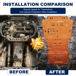 Piastre di Protezione Sottoscocca Rinforzate da 3,5mm per <span class=keywords><strong>Toyota</strong></span> LC200 Sienna, Frontlander, FJ Cruiser, Senza Foratura - Product Image 3