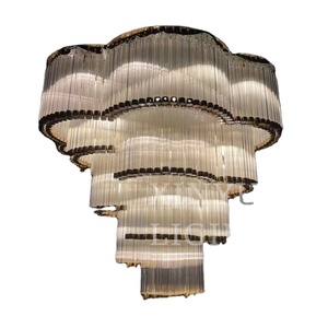 Lampadario <span class=keywords><strong>Vintage</strong></span> in cristallo di Murano italiano nello stile di <span class=keywords><strong>Venini</strong></span> - Product Image 1