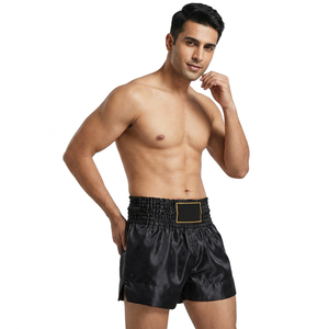 Shorts de boxe Muay Thai personnalisés 2026, extensibles, légers, respirants, tenue MMA pour hommes adultes - Product Image 1