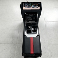 Boîte d'accoudoir centrale arrière en gros avec écran pour Nissan Patrol Y62, mise à niveau style Y63, ensemble de modification intérieure