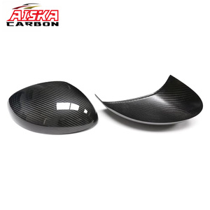 Coque de rétroviseur en fibre de carbone sèche AISKA, à coller, en carbone véritable, pour Xiaomi SU7 première génération 2024+ - Product Image 2