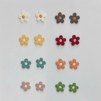 Fleurs brodées bricolage artisanat chapeaux fille pinces à cheveux décor vêtements chapeau chaussures patchs accessoires couture Appliques