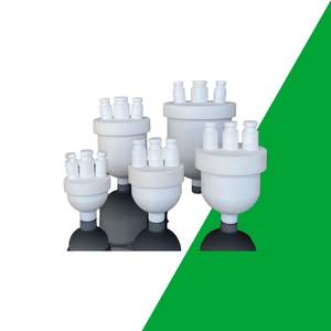 Frascos de fondo redondo de PTFE personalizables de alta pureza Solución libre de corrosión para entornos hostiles - Product Image 2