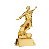 Football Trophy Award Cup MVP Sports Competition Gold Silver Bronze Trophy Medal