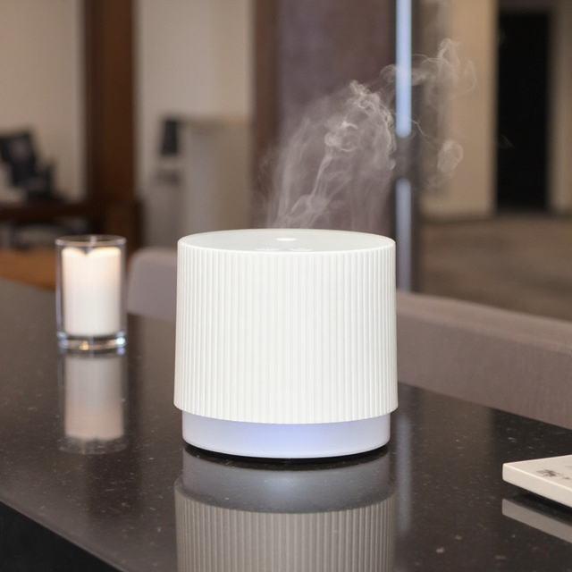 USB Electric Ultrasonic Cool Mist Aroma Diffuser Large 600ml Water Tank Auto Shut-Off for Fragrance Aromatherapy Household
