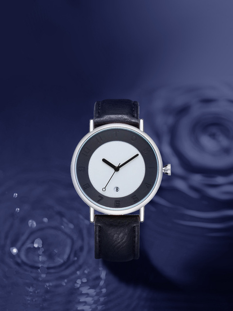 TOMI T085 Bulk Buying Quartz Movement Watch Leather Band Glass Dial Design Watch Elegant Pointer Display Unisex Business Watches