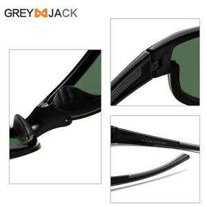 Lunettes de soleil polarisées Greyjack, monture TR90, verres TAC, protection UV400, sports de plein air, cyclisme, conduite, lunettes pour hommes - Product Image 1
