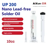 Minyak Solder Nano Bebas Timbal Aixun 10cc (bsc) up200 untuk BGA SMD CPU, Pasta Solder untuk Perbaikan Ponsel