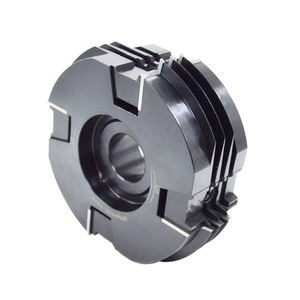 Cabezal de corte industrial profesional de alta velocidad para trabajar la madera, con insertos de carburo y cuchillas para aserrado de troncos y cepillado - Product Image 2