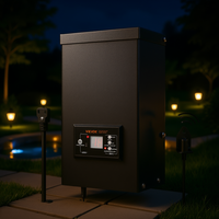 Trafo Toroidal 600W Tegangan Rendah 120V AC 12V AC untuk Penerangan Lanskap Luar Ruangan Lampu Kolam Renang Bersertifikasi ETL Model D0100H53J5X