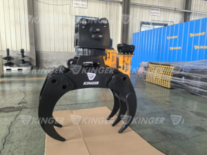 KINGER 360 °   <span class=keywords><strong>Grappin</strong></span> hydraulique rotatif pour bois, <span class=keywords><strong>grappin</strong></span> <span class=keywords><strong>forestier</strong></span> - Product Image 6