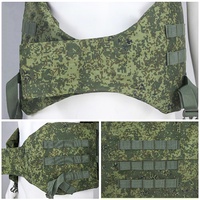 Chaleco Táctico Ruso 6B45 EMR, Chaleco Protector de Hombros con un Poco de Camuflaje, Equipo de Protección para Exteriores CS