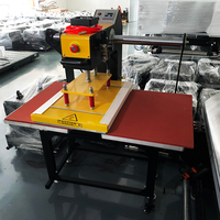 Presse à chaud hydraulique semi-automatique Po-Try 40x60cm nouvelle taille directe d'usine personnalisée