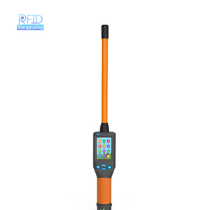 134,2 kHz ISO11784/5, lector de etiquetas <span class=keywords><strong>RFID</strong></span> de identificación de animales, escáner <span class=keywords><strong>RFID</strong></span> de palillo HDX, EID, microchip de ganado, 1, 2, 1, 1, 2, 1, 2 - Product Image 1