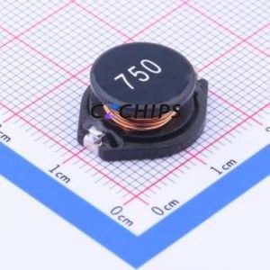 Inducteur de puissance SMD ASPI-1306T-750M-T, 15,2x18,5 mm (Inductance : 75 µH) (Précision : 20 % Courant nominal : 2,3 A) - Product Image 1