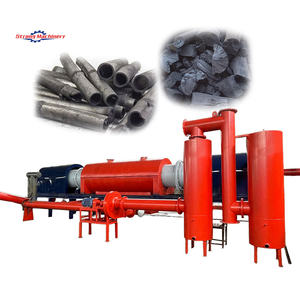 Horno de carbonización de carbón industrial, máquina para hacer carbón de madera, línea de producción de carbón de coco - Product Image 1