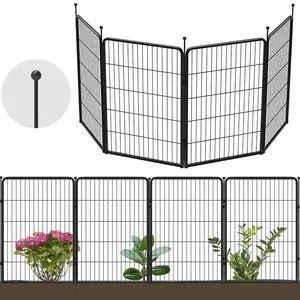 金属花卉花园墙壁装饰户外电焊网围栏面板用于花园围栏