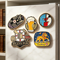 Magnet Kulkas Custom MOQ Rendah Pasokan Langsung Pabrik Magnet Kulkas 3D Custom