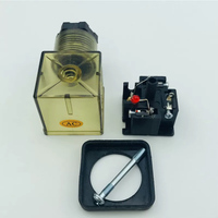 Connecteur de bobine solénoïde de tension alternative DIN43650A avec voyant LED marron foncé