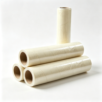 Film alimentaire étirable en PVC de qualité alimentaire avec mandrin en papier de 38 mm, 100 m, 150 m, 200 m pour l'emballage des aliments frais