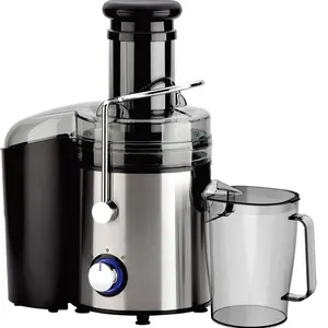 Centrífuga juicer lavanderia centrífuga juicer extrator aço inoxidável tipo grande alimentação tubo suco extrator