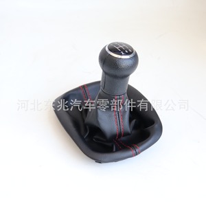 Volkswagen B5 Gear <b>Shift</b> <b>Knob</b> Black Leather Grain Ergonomic Handle DZ01Q8K7B5 - Product Image 5