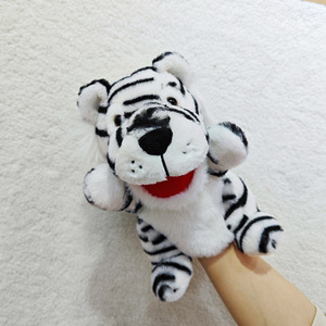 Juguetes de Peluche de Animales Creativos de Alta Calidad, Marionetas de Mano de Peluche, Juguetes de Peluche para Contar Historias, León, Elefante, Leopardo, Tigre, Lobo, Mono, Ciervo - Product Image 5