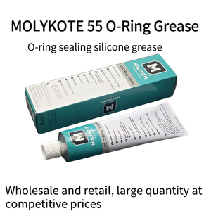 ZT92 MOLYKOTE 55O-RING Grasa Industrial Antidesgaste a Base de Silicona, Lubricante de Litio Blanco para Bombas de Vacío, 1 kg, AGMA 221 76 - Product Image 1