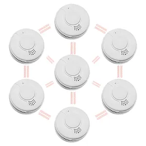 ODM OEM Manufacturer ABS Plastic Cover Photoelectric Smoke Alarm EN 14604 433 Mhz Wireless Smoke Detector Alarm Sensor Suppliers