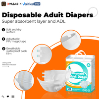 Tushie Treats Erwachsenenwindeln Großpackung Damen Einzelklebeband Erwachsenen-Babywindeln
