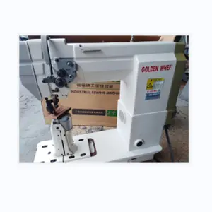 Altın tekerlek CS-8810 tek iğne alt rulo besleme Postbed DİKİŞ MAKİNESİ