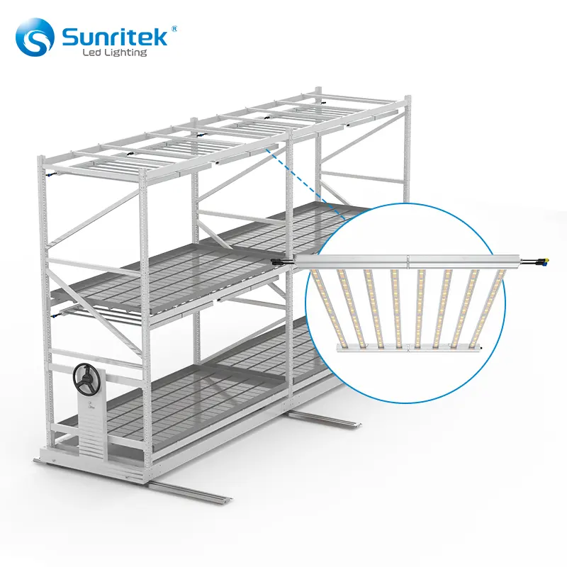 Indoor Gewächshaus 4x8 5x5 Flood Tray Top Bänke kommerziell wachsende aktive Bank Ebbe und Flut Gewächshaus Roll bänke