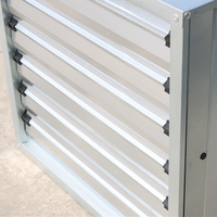 Ventilateur d'extraction industriel VFans grande taille 300-1530mm en acier galvanisé avec volet roulant automatique – Économique et performant