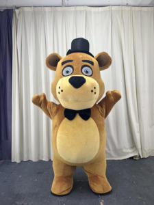 Disfraz Inflable de Oso de <span class=keywords><strong>FNAF</strong></span> de 2m, Disfraz de Mascota de Dibujos Animados, Traje de Oso de Freddy para Adultos, Disfraz de <span class=keywords><strong>Cosplay</strong></span> con Temática de Fazbear en Venta - Product Image 2