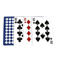 Juguete Mágico de Cartas Into Aces, Transformación de 4 Cartas, Baraja Clásica, Accesorio de Magia, Cuatro 10s en un Solo Giro