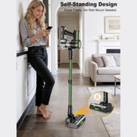 Aspirateur sans fil version améliorée 2026, 12000 PA, pour la maison avec station de charge pour poils d'animaux et tapis