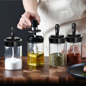 250ml Kitchen Accessories Cooking Tools Condiment Tank Bottles Jars With Honey Oil Pepper Spice Bottle for Cooking