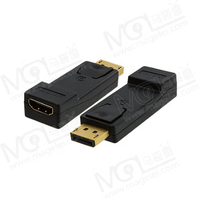 Câble adaptateur convertisseur DP vers HDMI 3D 1080P HD de haute qualité, prix d'usine OEM personnalisé