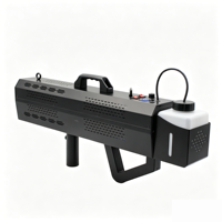 Pistolet à fumée sans fil professionnel 2000W, rechargeable, avec LED, machine à brouillard portable pour DJ, scène, fête, mariage, effets spéciaux