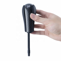 Pommeau de levier de vitesse de voiture automatique boutons de changement de fibre pour bmw E36 E60 E87 E90 série 3 5 automatique Long levier de vitesse
