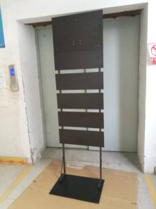 Freistehender Dartständer aus Metallrahmen, Dartboard-Halter, Display-Regal für Sportgeschäfte - Product Image 2