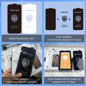 OEM protectores de pantalla al por mayor personalizado 9h 2.5D protector de pantalla de vidrio templado protector de <span class=keywords><strong>teléfono</strong></span> celular - Product Image 2
