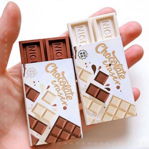 Gommes en forme de chocolat très vendues pour enfants, fournitures de correction d'écriture, papeterie de bureau, adaptées aux écoles et aux enfants - Product Image 2